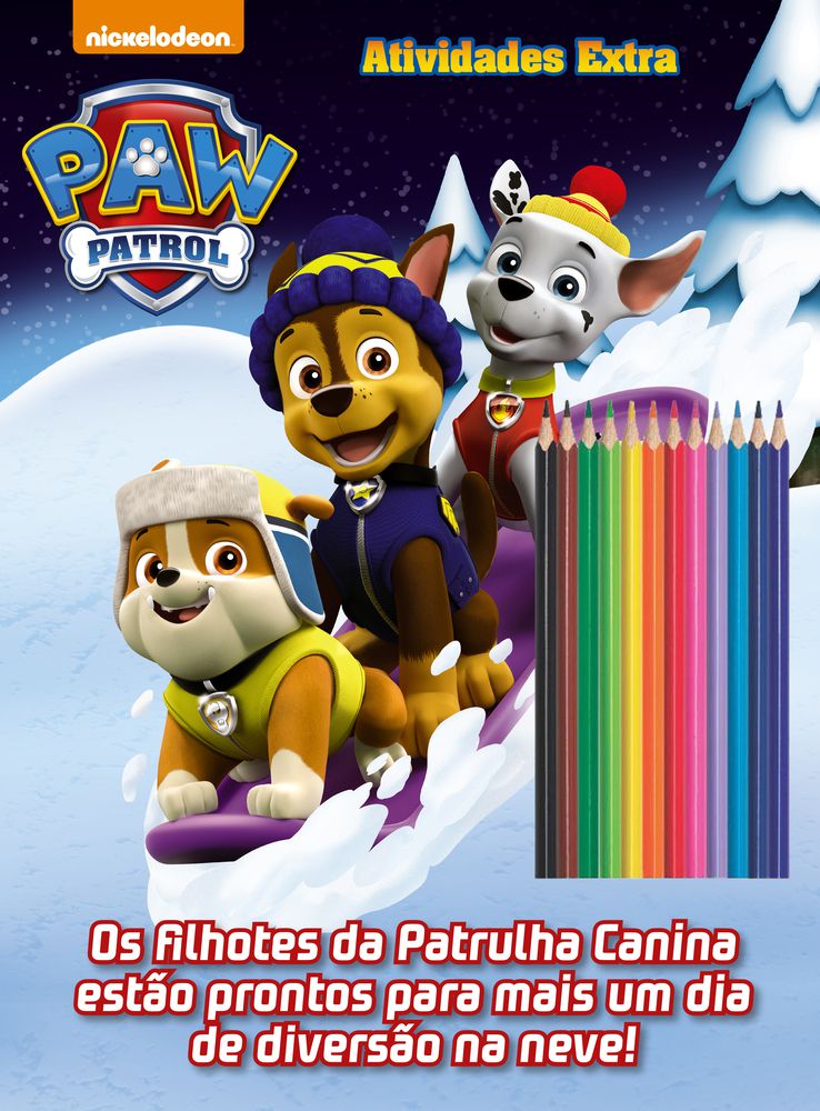 Livro - Patrulha Canina - Colorir oficial: Uma superaventura do dia das  bruxas com os filhotes da patrulha canina!