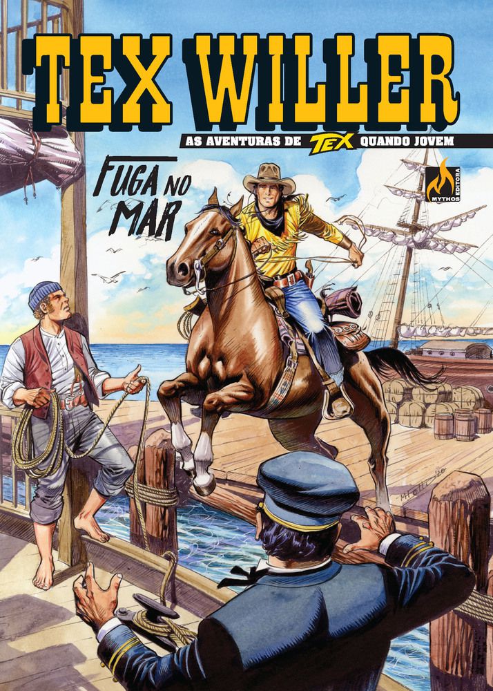 Tex Willer Nº 19 Fuga No Mar 9786587112176 - SBS