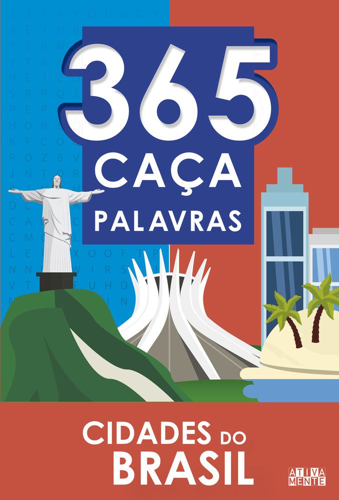 LIVRO INFANTIL 365 ATIVIDADES CACA-PALAVRAS ALFABETIZACAO CIRANDA