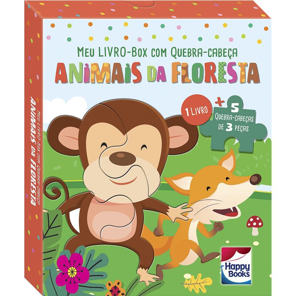 Meu Livro-Box Com Quebra-Cabeça: Animais De Estimação