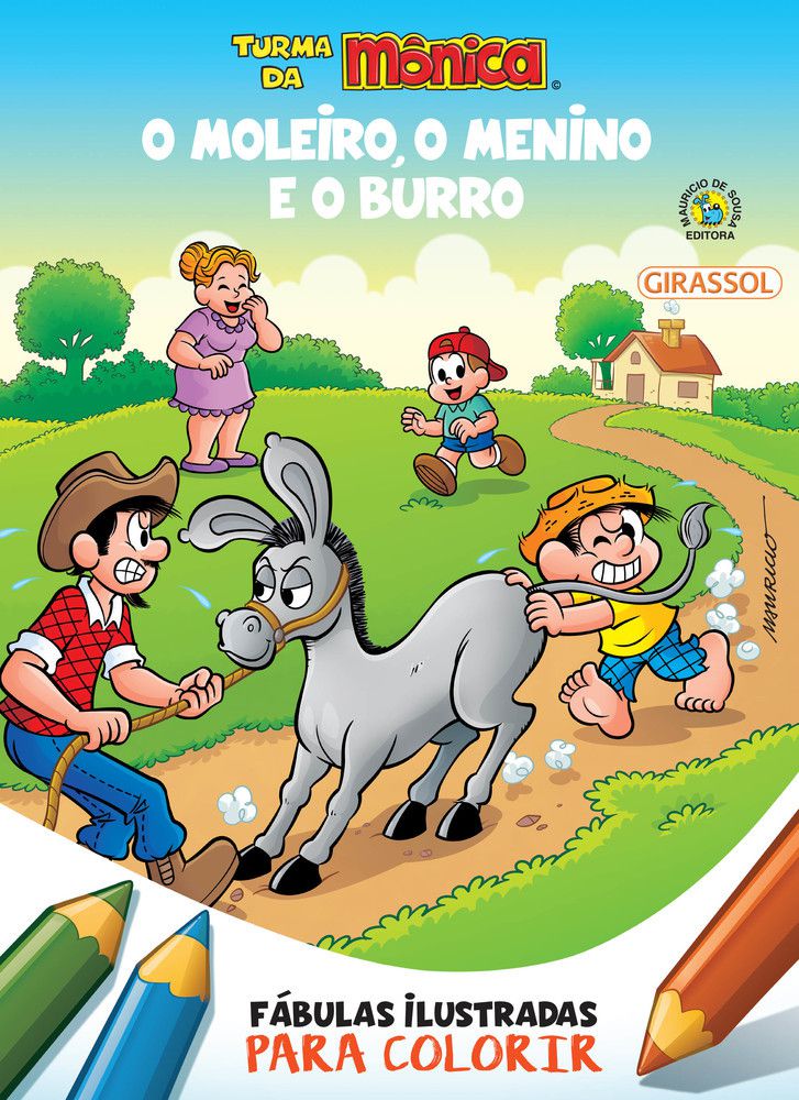 Desenhos da Turma da Mônica para colorir - Educação Infantil e Fundamental  - Aluno On