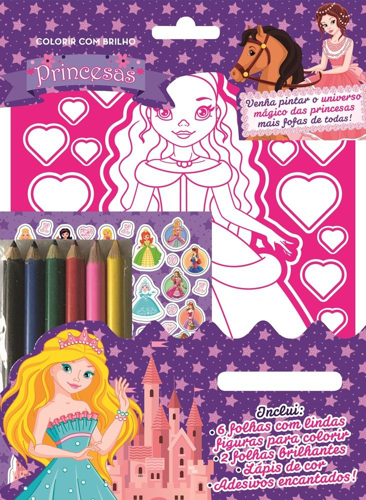 Princesas Colorir Oficial : On Line Editora: : Livros