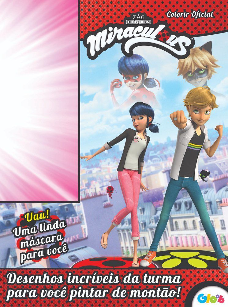 Ladybug e Cat Noir para colorir (14 imagens da série Miraculous)