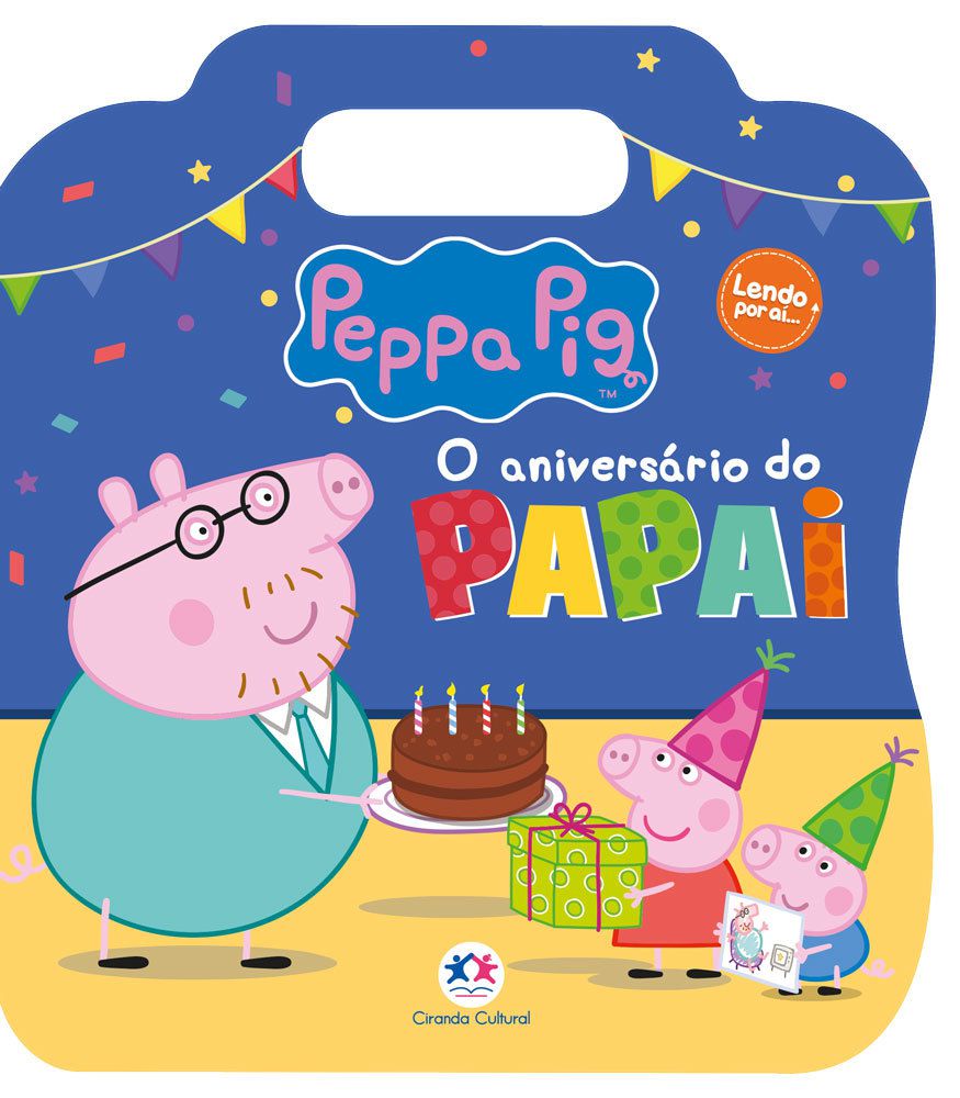 Peppa Pig - Revista Desenhos Para Colorir É Aniversário Da Peppa E Você  Está Convidado Para Brincar! - SBS