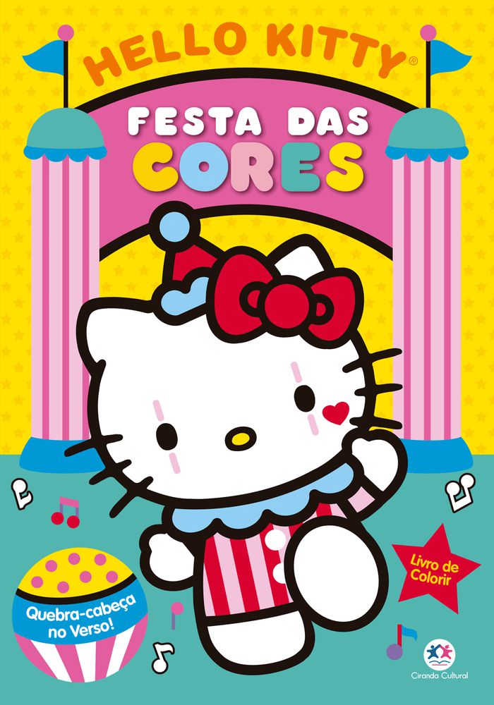 Hello Kitty. Livro de Colorir e Atividades