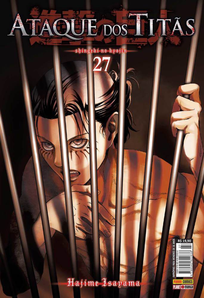 Ataque Dos Titãs - Shingeki no Kyojin - Vol. 25 [Mangá: Panini]