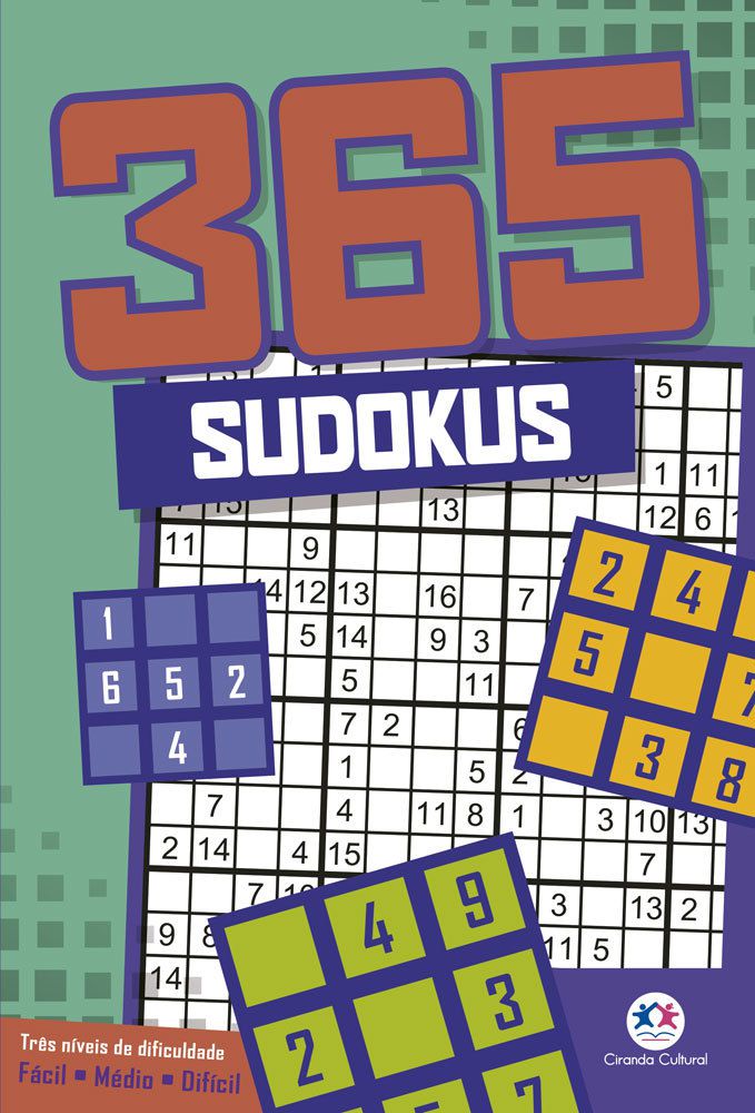 ALMANAQUE FAÇA SUDOKU - FÁCIL - RACIOCÍNIO E LÓGICA