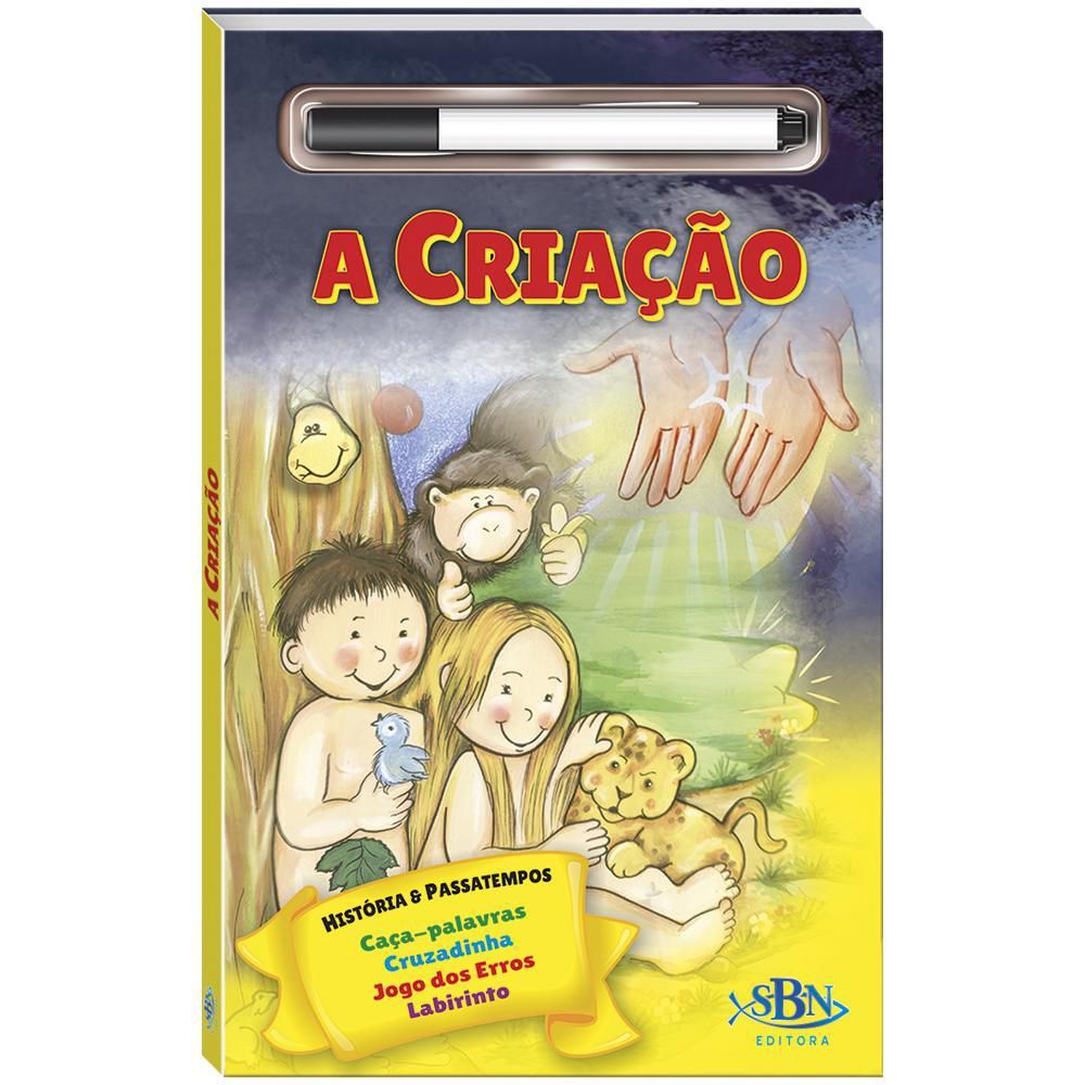 Histórias da Bíblia - Livro de Atividades Infantil - Passatempos