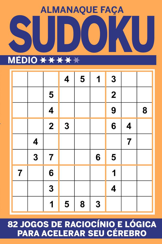 Alamanaque Sudoku Médio + Brinde