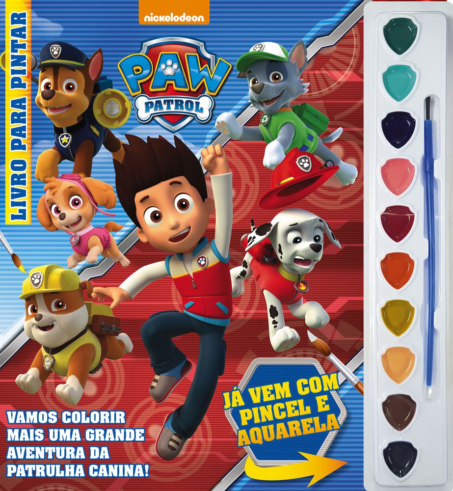 Livro 101 Primeiros Desenhos Patrulha Canina Paw Infantil - livro desenho  pintura desenhos full colorir - Livros de Desenho - Magazine Luiza