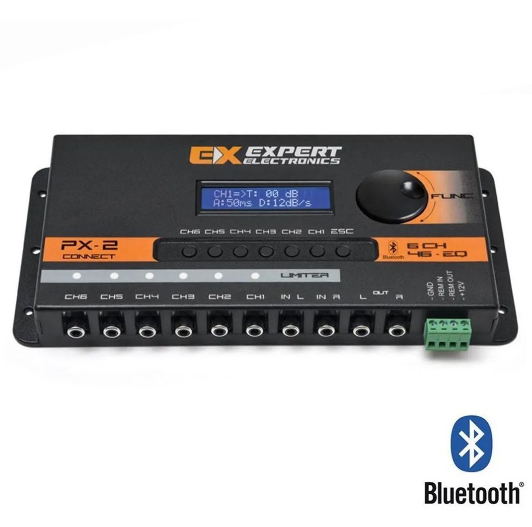 Crossover PX2 Connect 6 Canais Processador de Áudio Digital