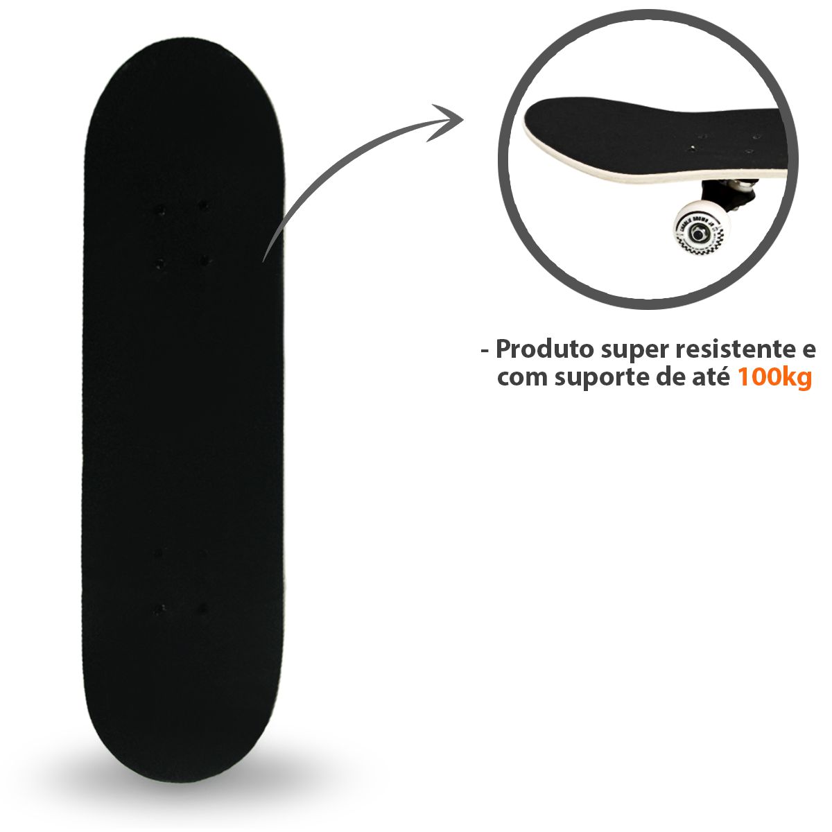Skate Kronik Charlie Brown Jr. Proibida Para Mim - Bel - Auto Equip