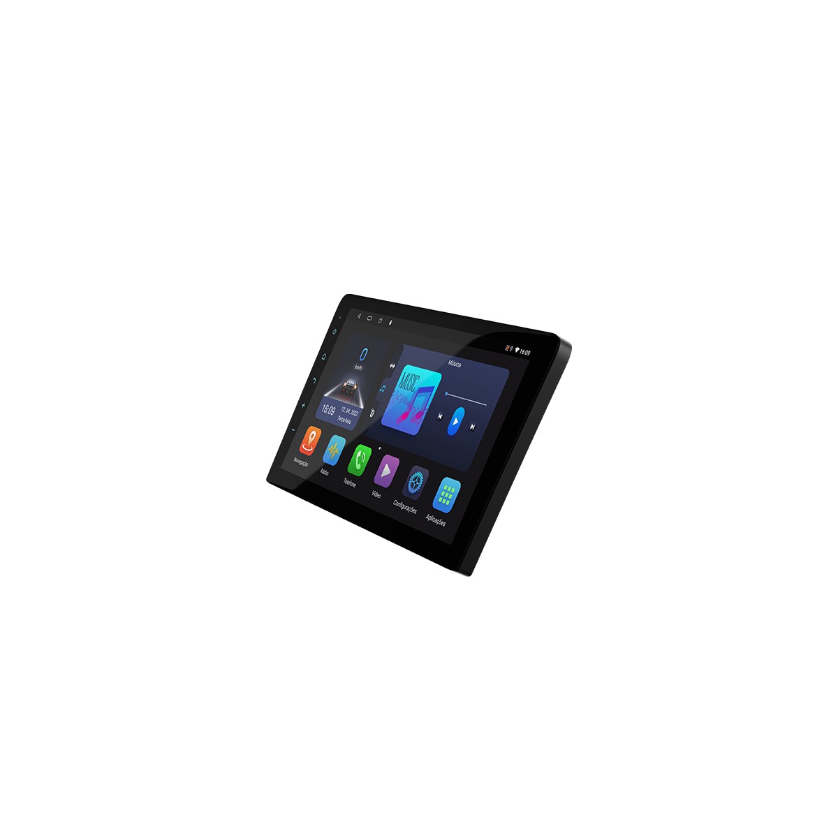 Central de multimídia FT-MM-AND10.1 + Interface de volante FT-SW-GM ...