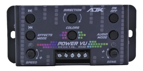 Kit Central Power VU Digital + Par de Farol RGB Endereçável 3w - AJK ...
