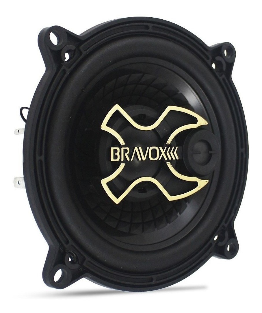 Alto-falante B3X50 + B3X60 Gold Cest + Rádio Mp3 Premium BT Combat