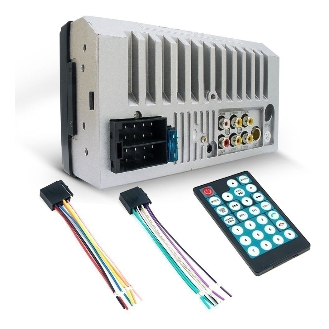 Multimídia 7 Polegadas Mp5 Com Bluetooth Espelhamento Cel IOS Android ...