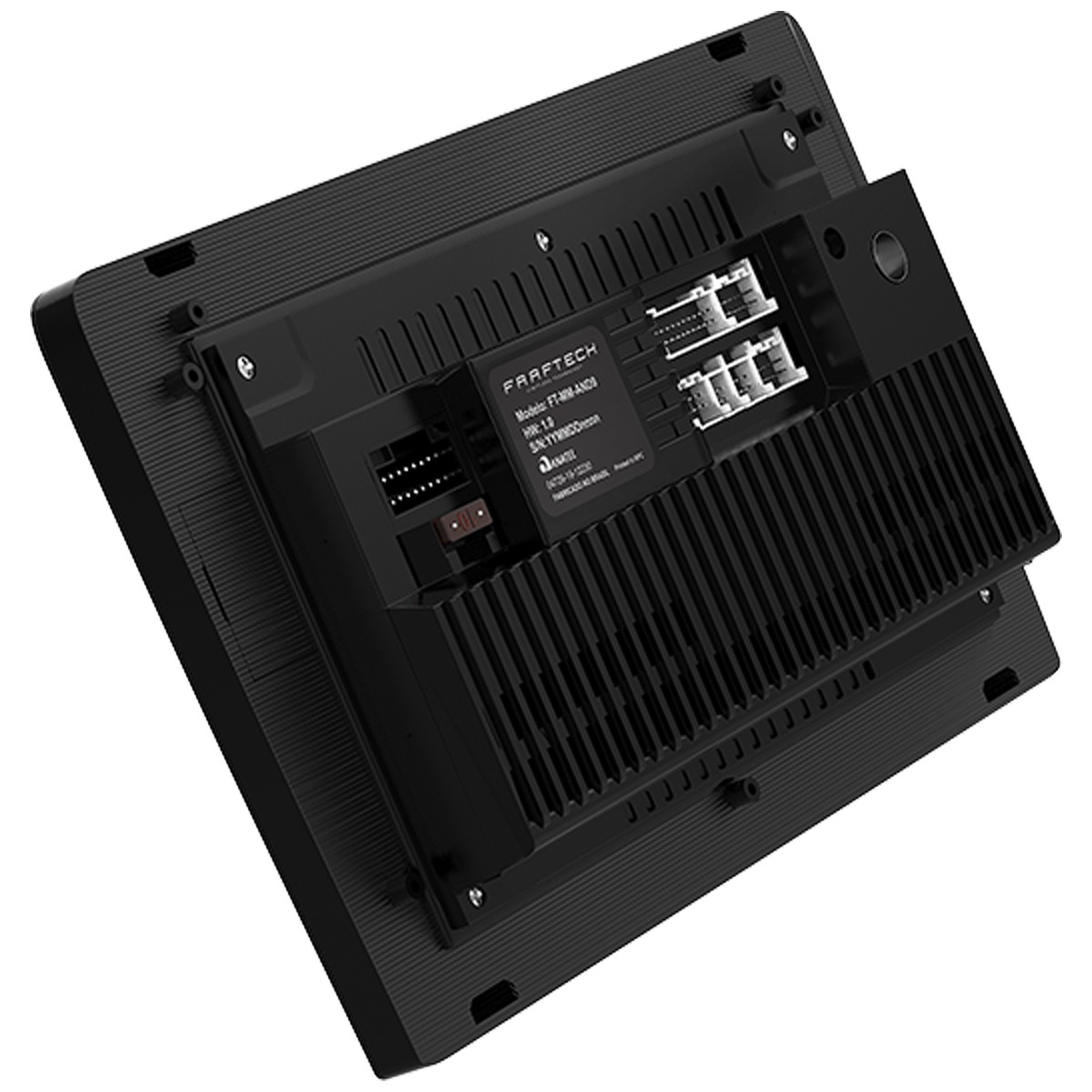 Kit Central Multimídia Frontier 10 Polegadas + Moldura + Câmera de ré ...