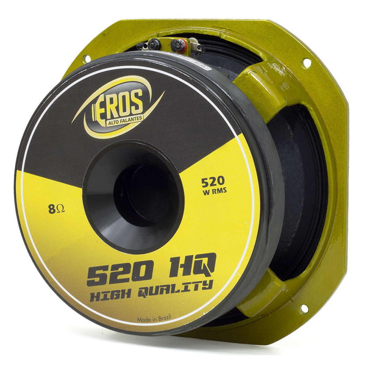 Alto Falante Mid Bass Eros E-520 HQ 10 Polegadas 520w RMS 8 Ohms