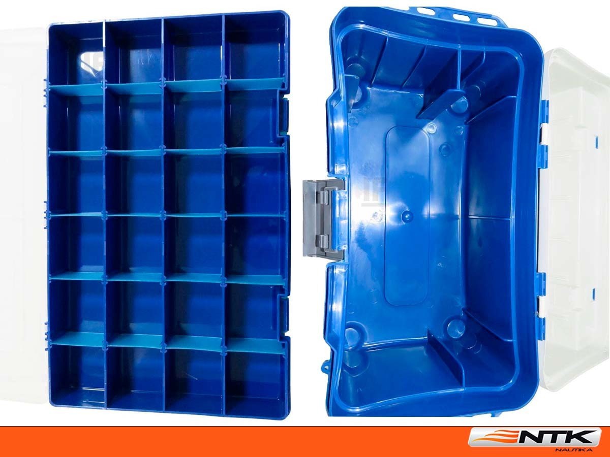 Maleta para pesca PB Box 007 da Pesca Brasil com 3 estojos e