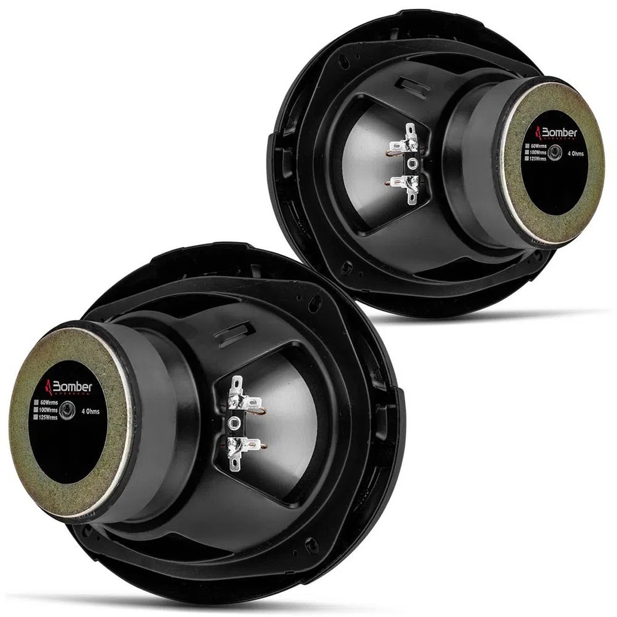 Par de Alto Falantes Quadriaxial 6x9 Polegadas 250W RMS 4 Ohms