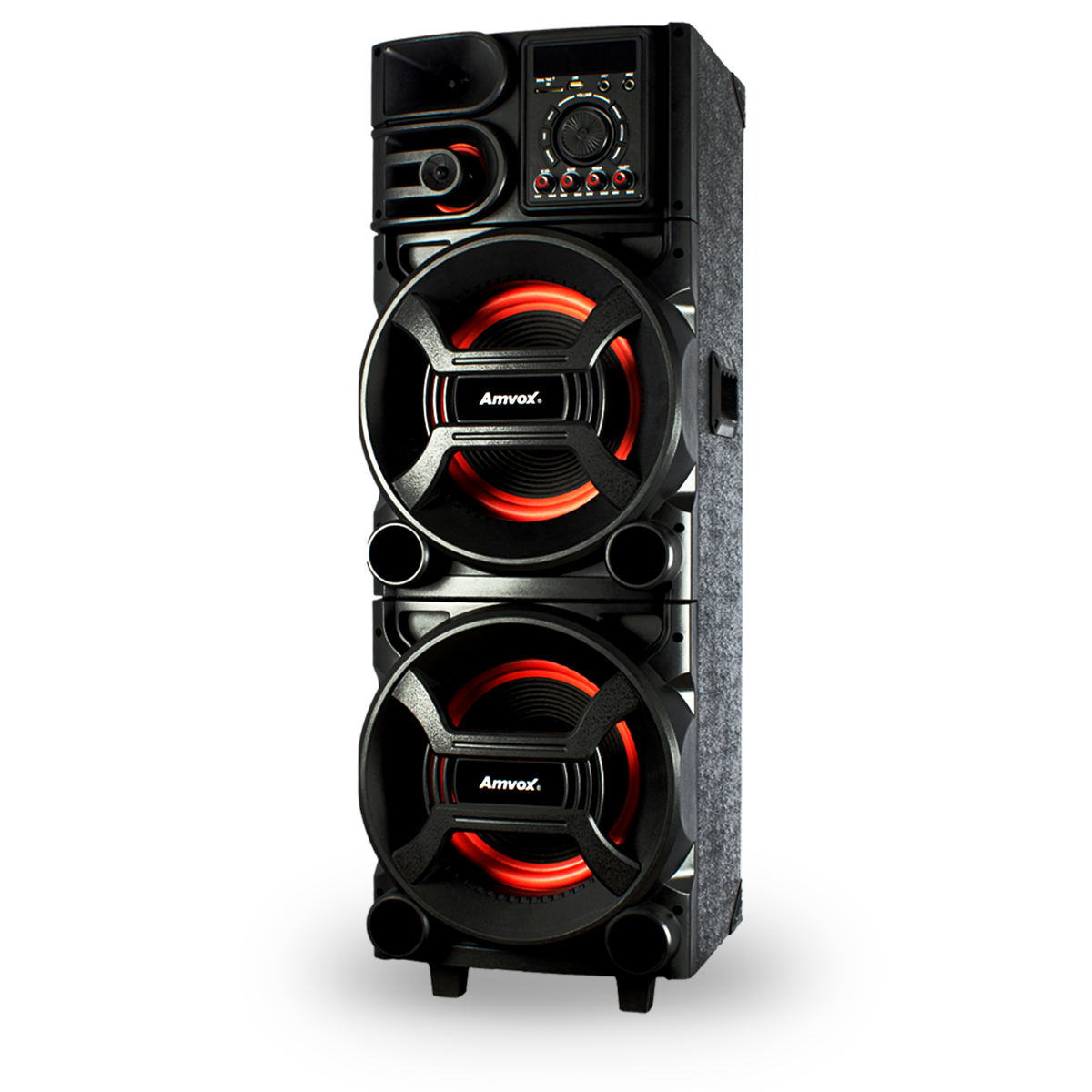 Caixa Som Amplificada Aca 1005 Titan Bluetooth Potente 1000W Amvox