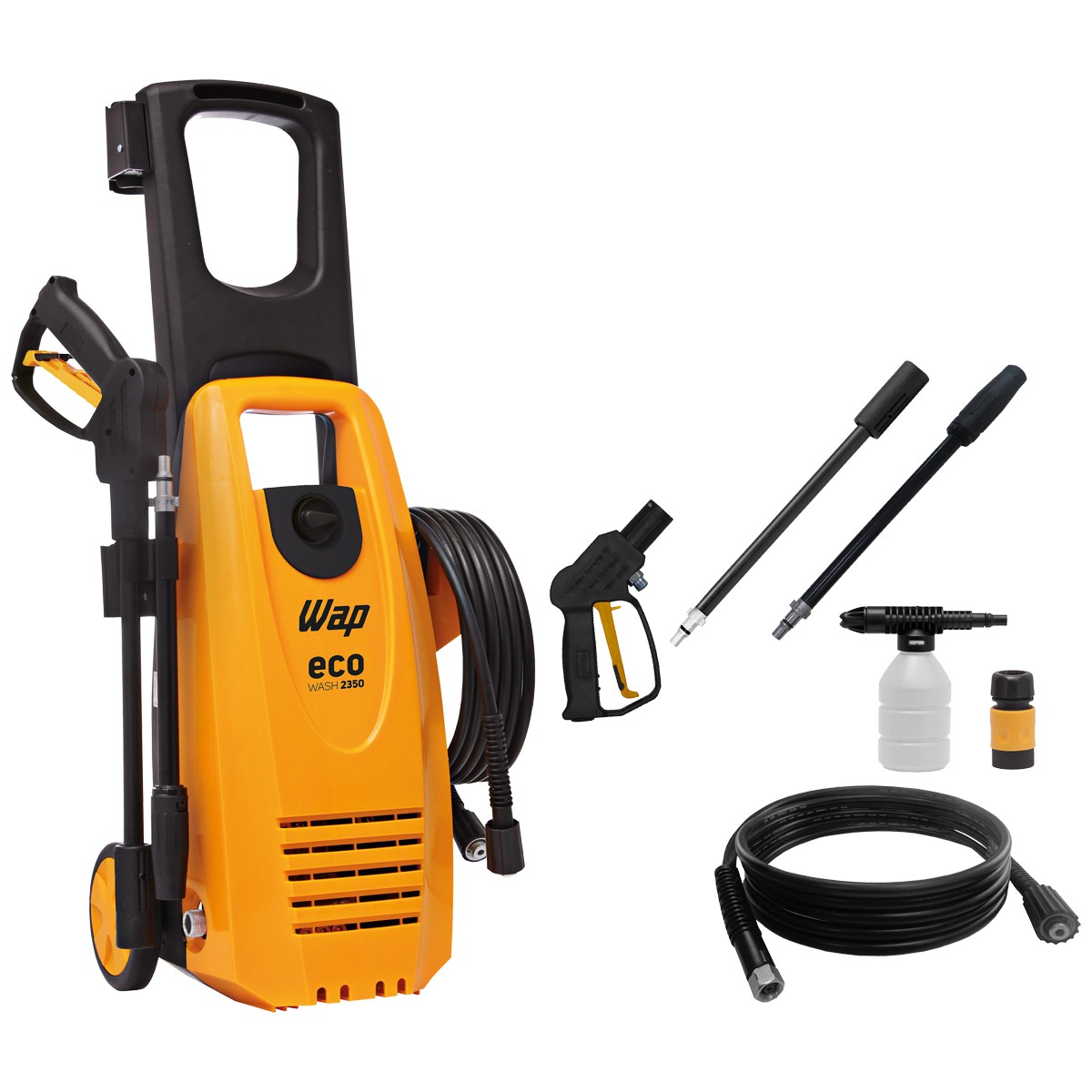 Lavadora Alta Pressao 1700 Eco Wash Maquina Lavar Carro Jato Vap 110v 220v  - Wap