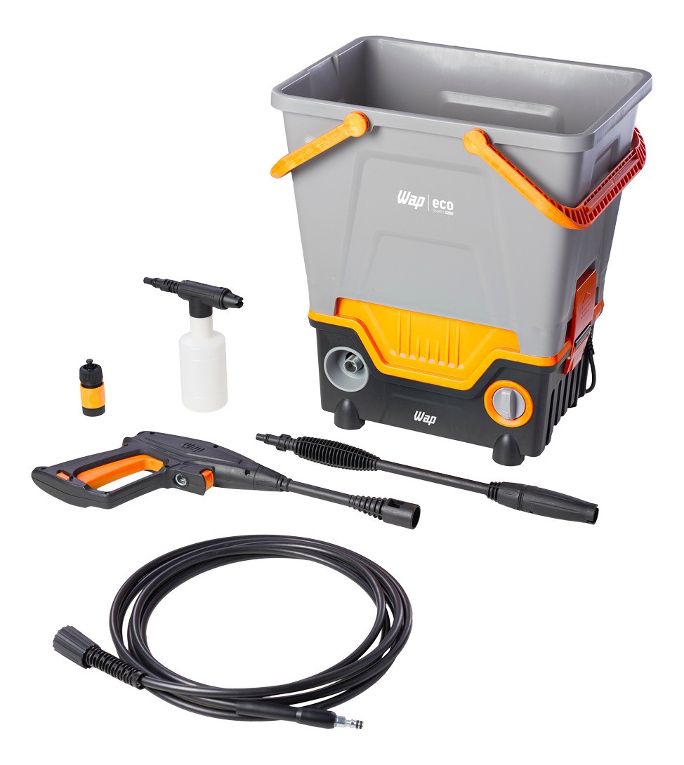 Lavadora Alta Pressão Profissional Lavar Carro Casa Eco Smart 1700psi 2200  Vap 110v 220v - Wap