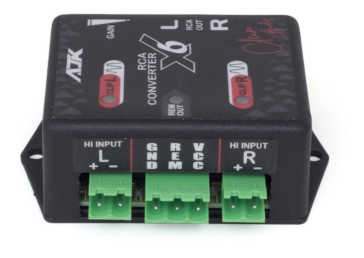 Conversor RCA X6 (1818) - Auto Equip