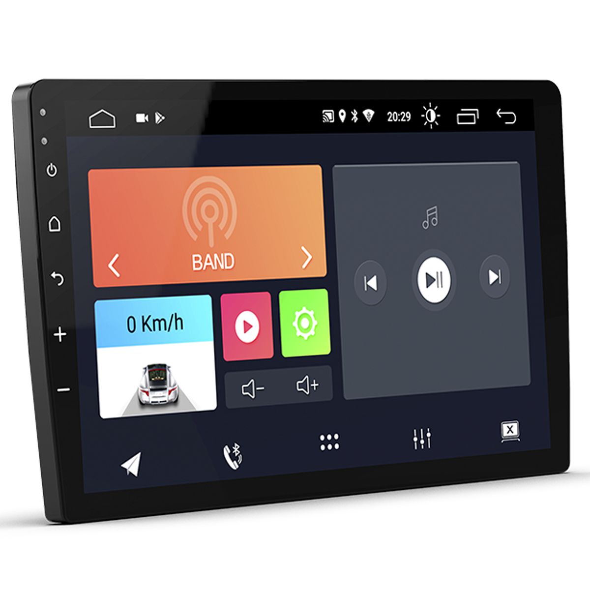 Central Multimídia DVD Android 10.1 10 Polegadas Hyundai HB20 2020 ...