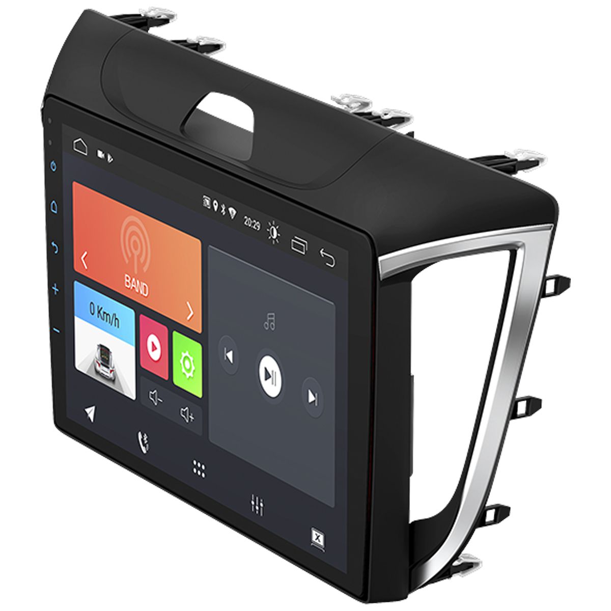 Multimídia DVD 10 Polegadas Android FT-MM-AND10.1 HY2 - Faaftech - Auto ...