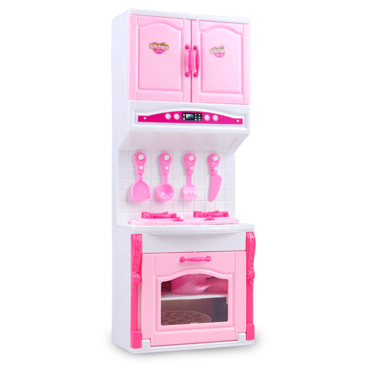 Cozinha Infantil Barbie Cheff Cotiplás 2228 com Acessórios