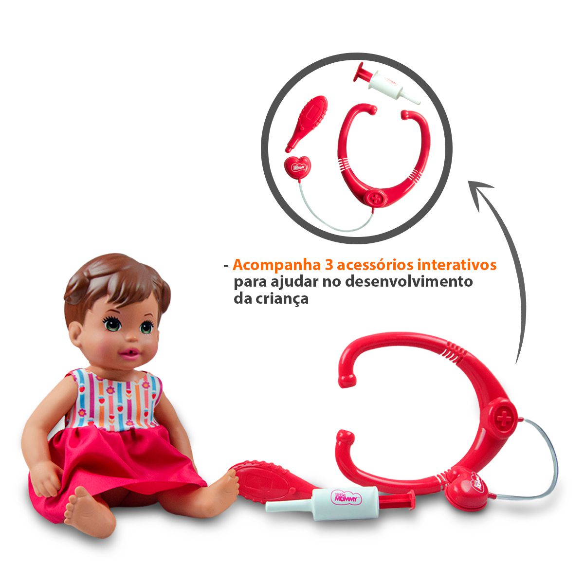LITTLE MOMMY - DODOI - MORENA - MATTEL - Auto Equip