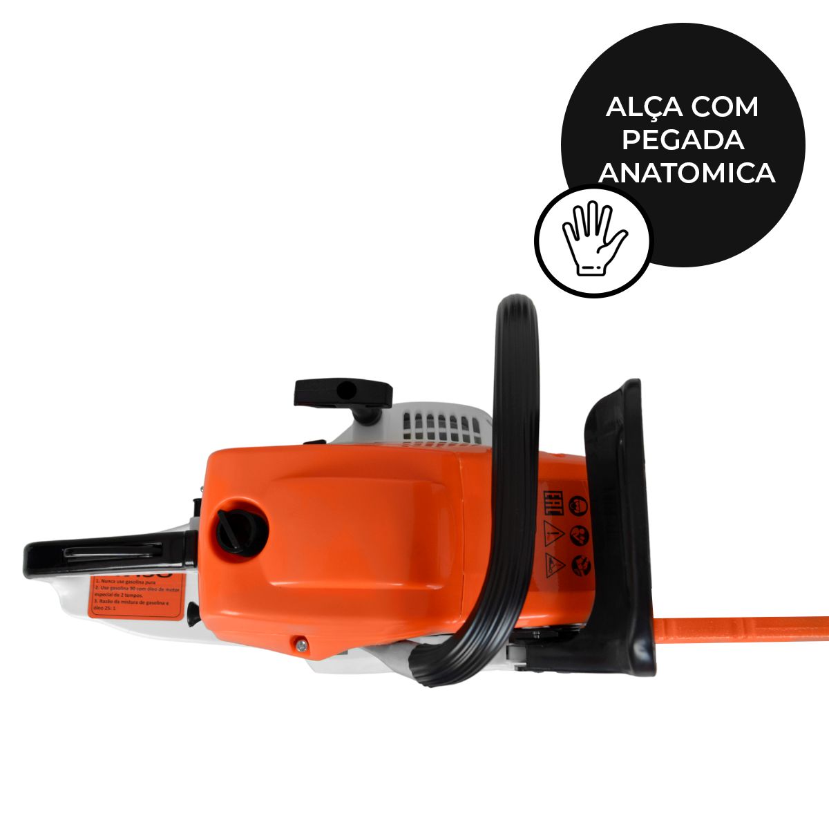 MOTOSSERRA GASOLINA 2 TEMPOS 63CC - Auto Equip