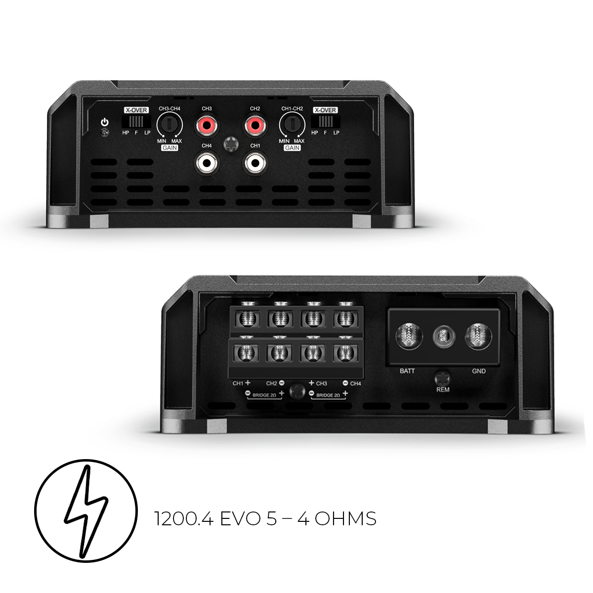 Amplificador Elétrico De Audiofrequência Soundigital 1200.44 Evo 5