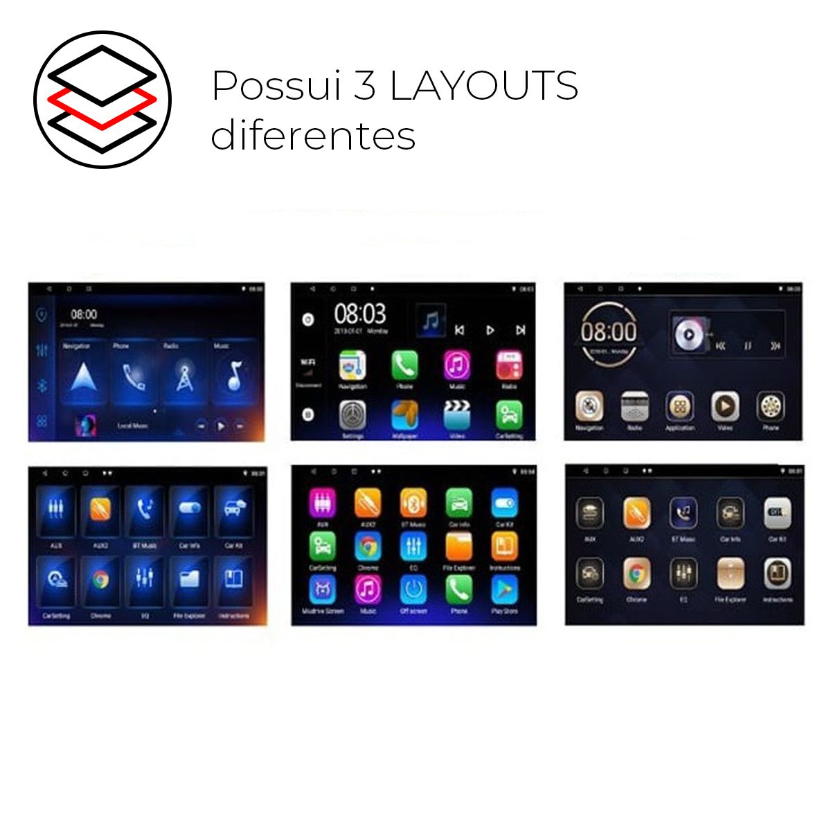 Multimídia Android 10.0 Com Tela de 9 Polegadas H-Tech + Vários Modelos ...