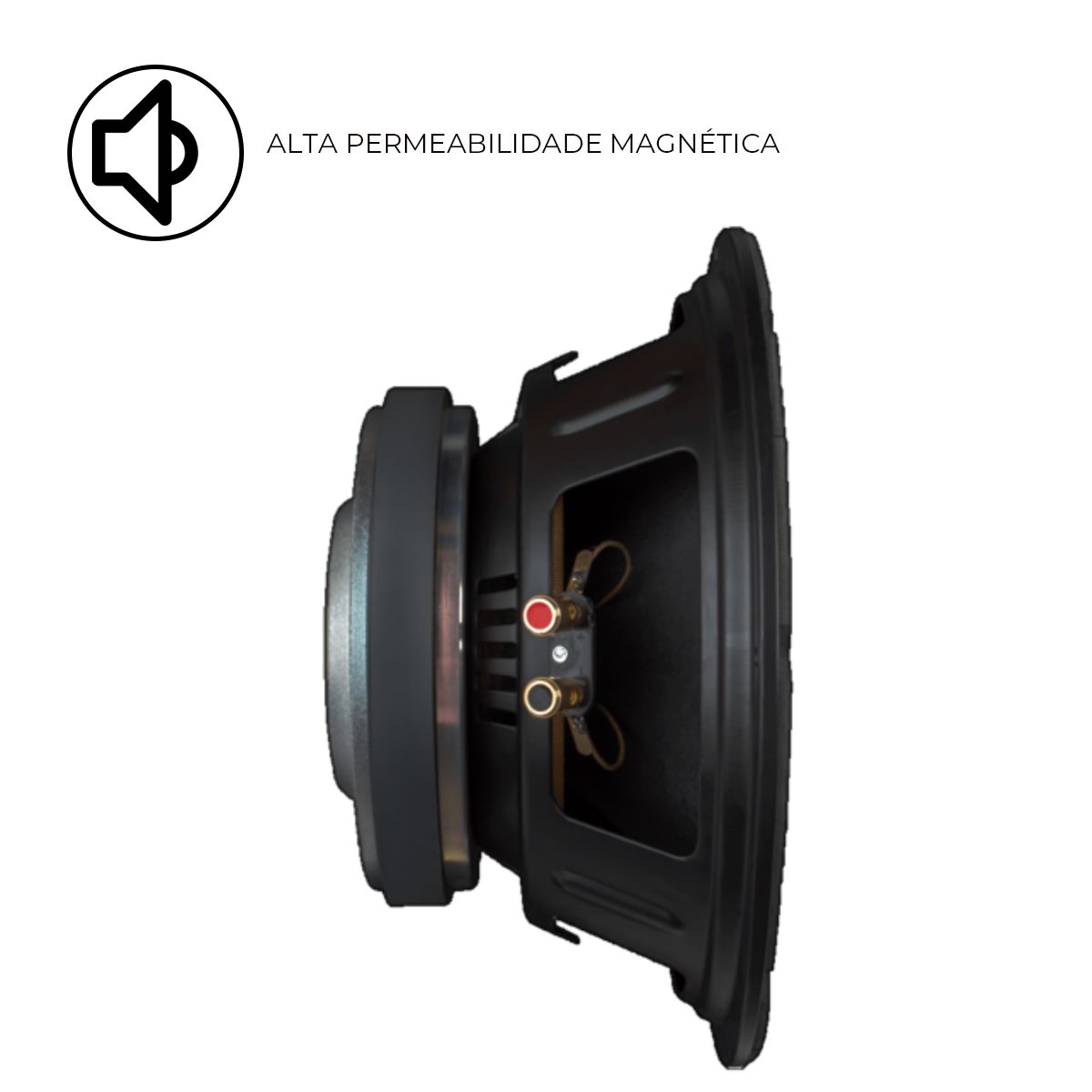 Woofer Atrack Bomber 550 Wrms 4 Ohms 12 Polegadas Som Com Alta