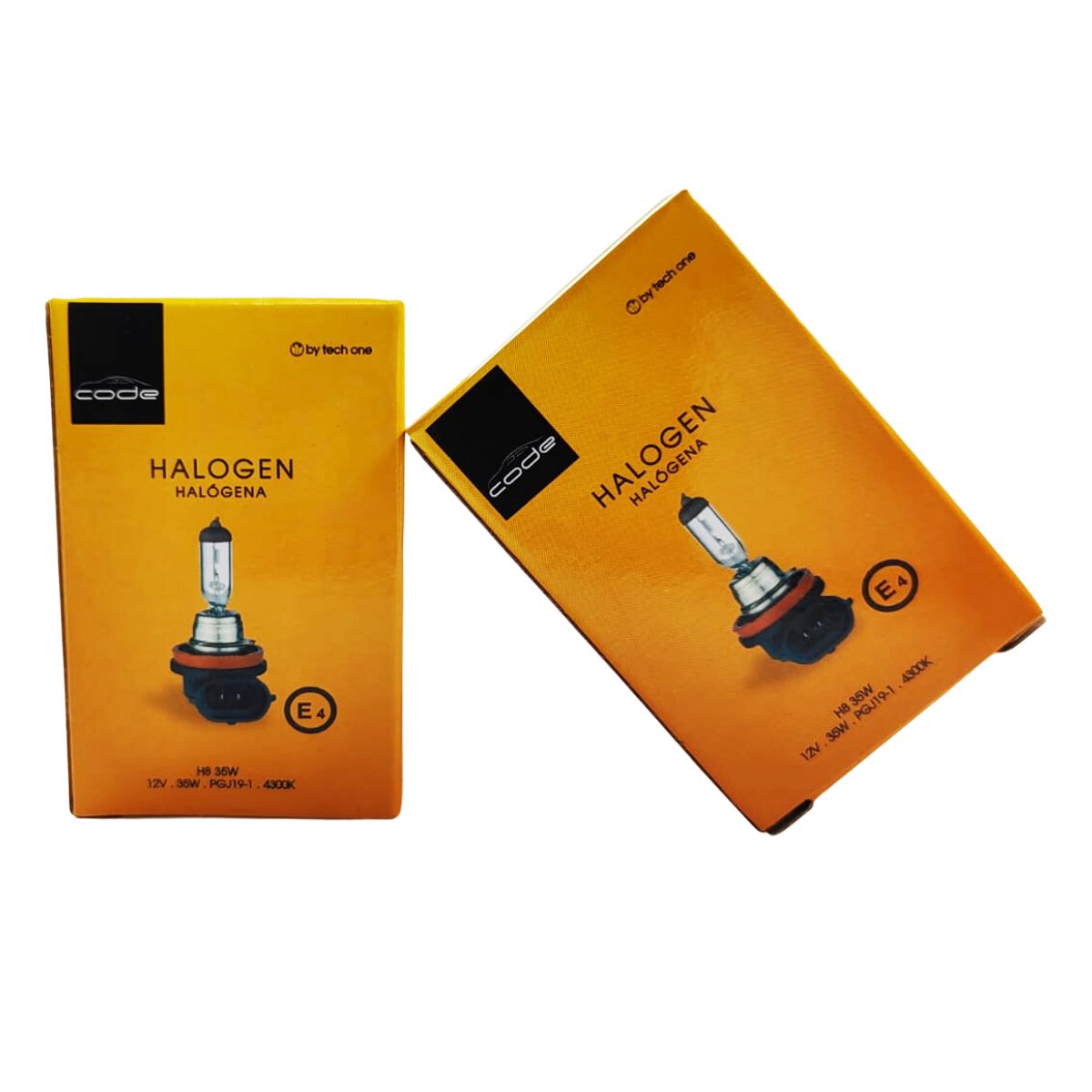 Lâmpadas Halógenas 1 Par Encaixe H9 Linha Code Potência 65W 12V