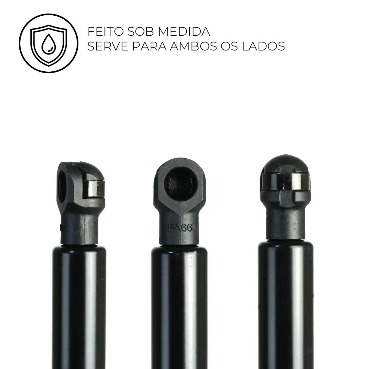 Amortecedor Tech One Porta-Malas Modelo 206 A Partir De 1998 Linha