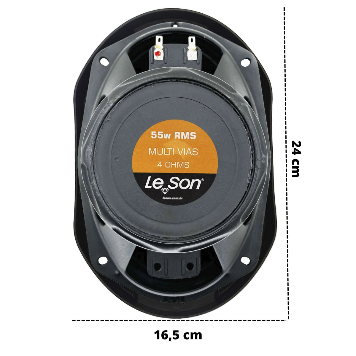Alto Falante 6x9 Gold Quadriaxial 110W RMS - Leson - Auto Equip