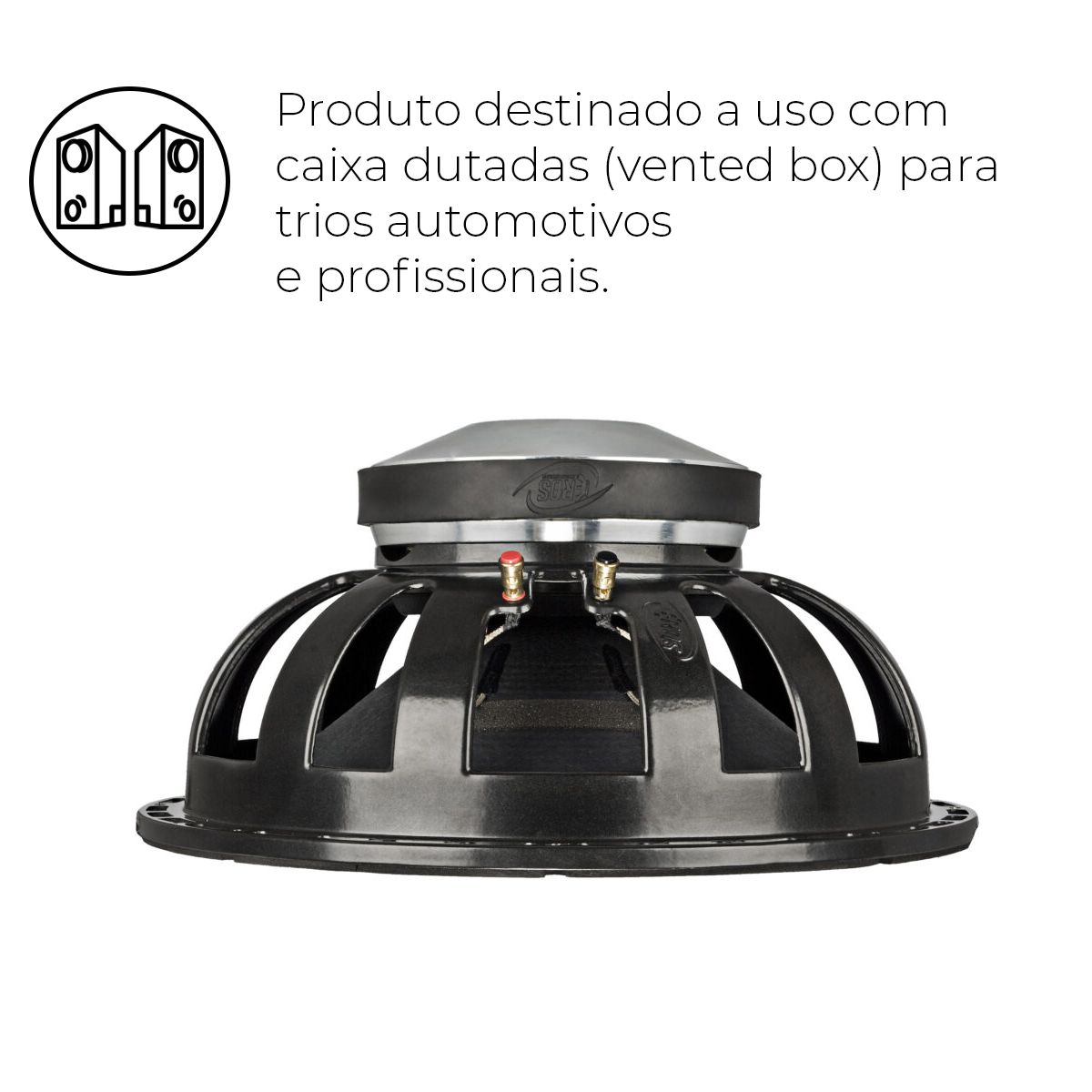 Alto Falante Eros E18 Polegadas 1.500w RMS Impedância Nominal 4