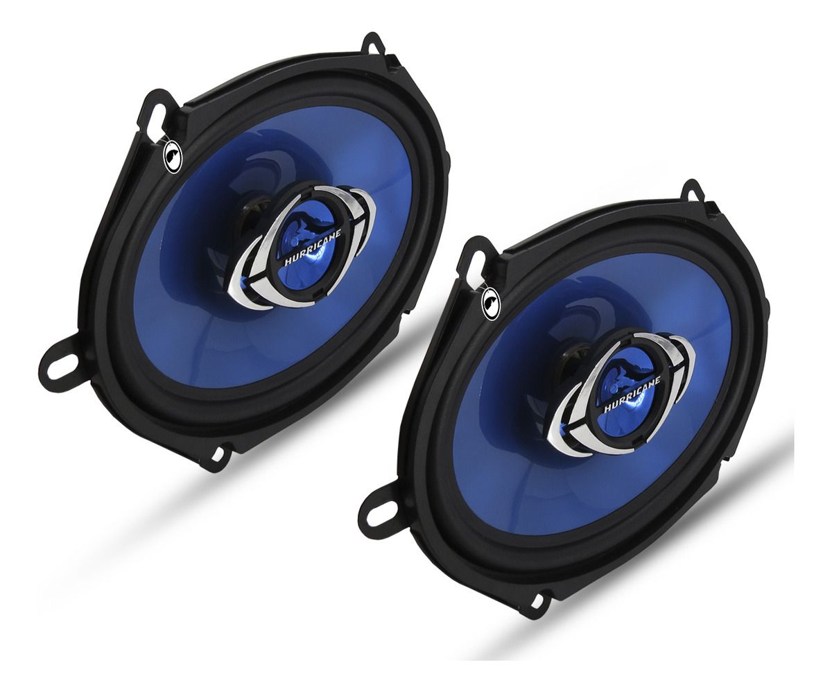 Kit Alto Falantes 5x7 Polegadas Quadriaxial 130w RMS 260w PMPO 4