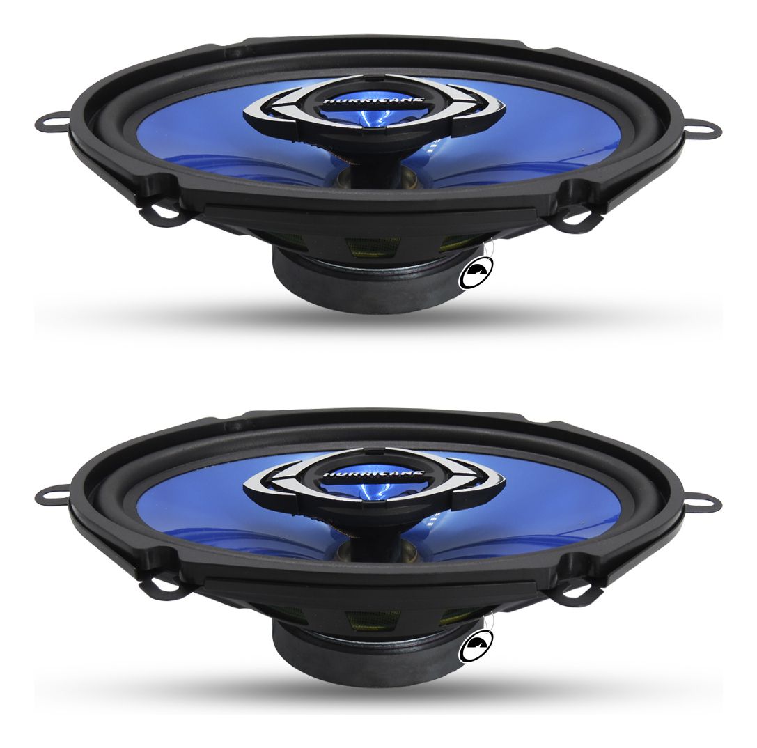 Kit Alto Falantes 5x7 Polegadas Quadriaxial 130w RMS 260w PMPO 4
