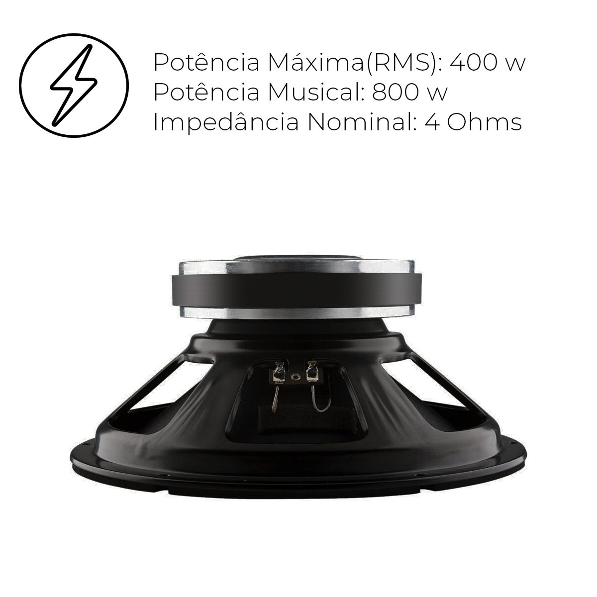 Alto Falante 12 Polegadas Eros Para Som Profissional Potência 400w RMS ...