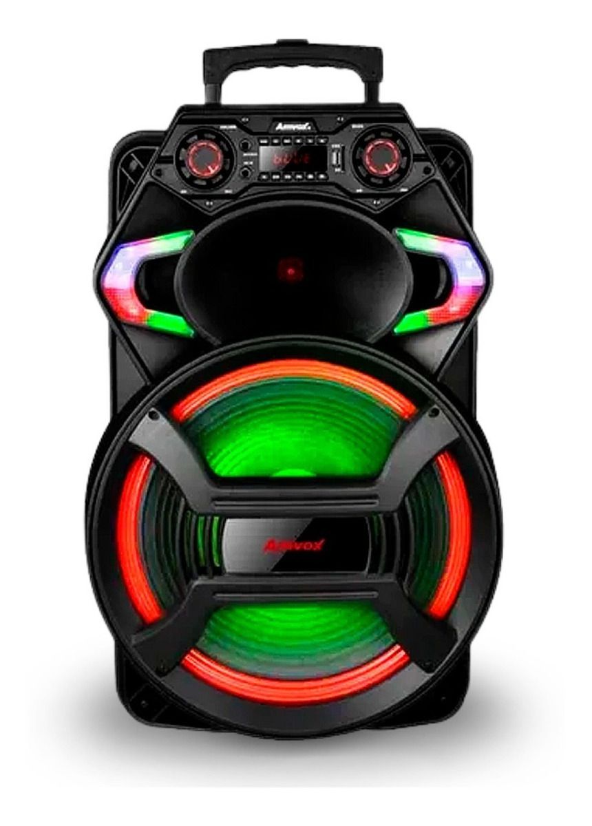 Caixa Amplificada Amvox ACA 800 Gladiador 800W 15” 2 Tweeter