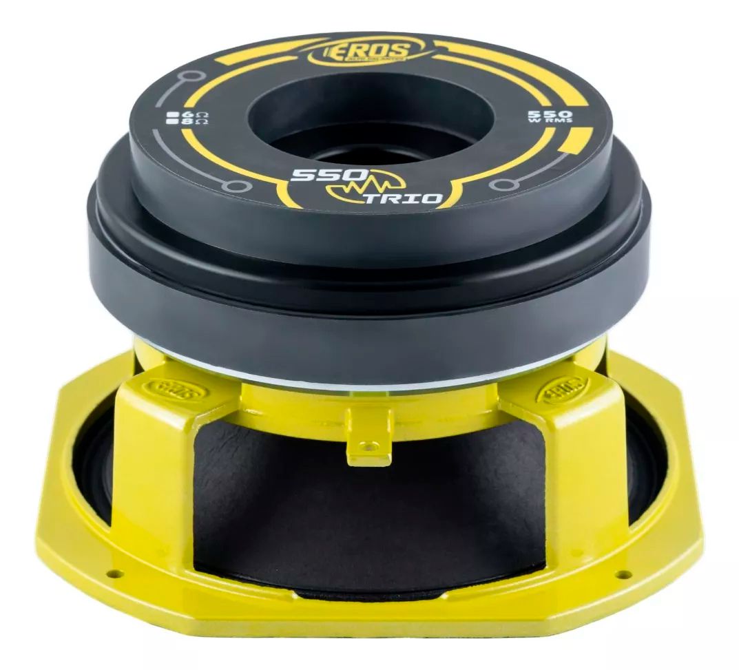 Alto Falante Woofer Eros E550 Trio 10 Polegadas Potência Máxima