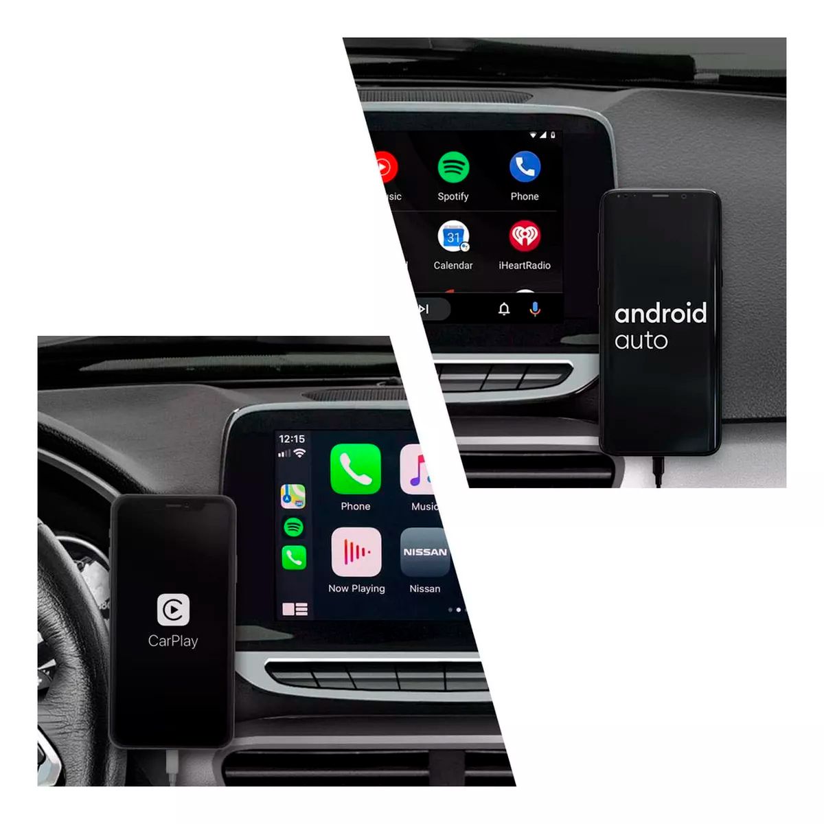 Carplay Portátil Multimídia Android C/ Aplicativos Espelhamento