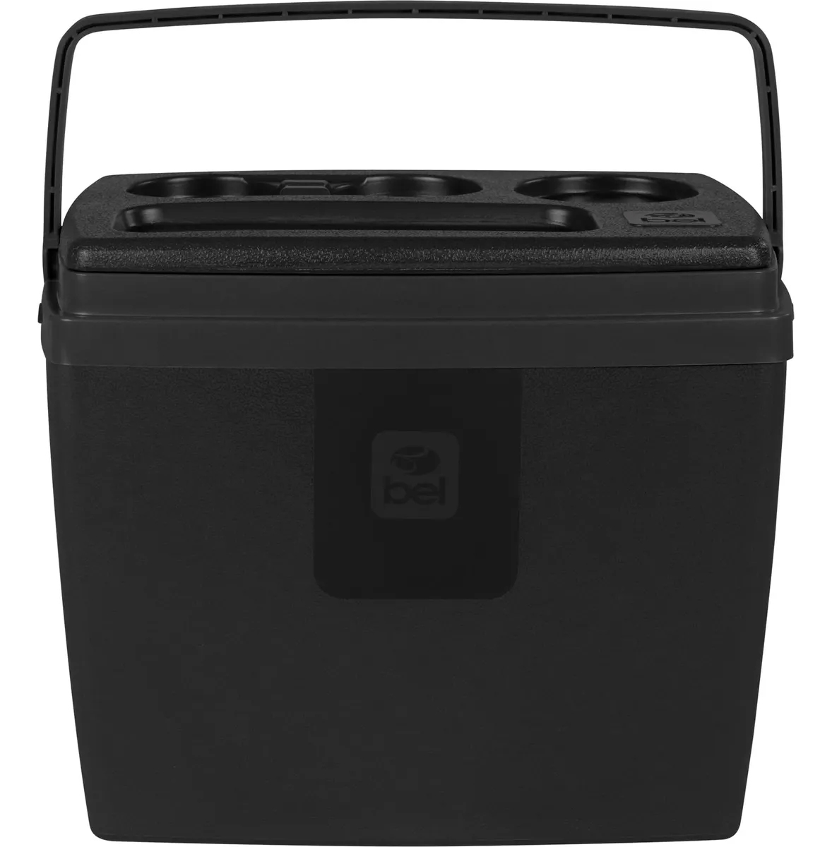 Caixa Térmica Cooler Preta 19 Litros 26 Latas Bel Tapa com Suporte