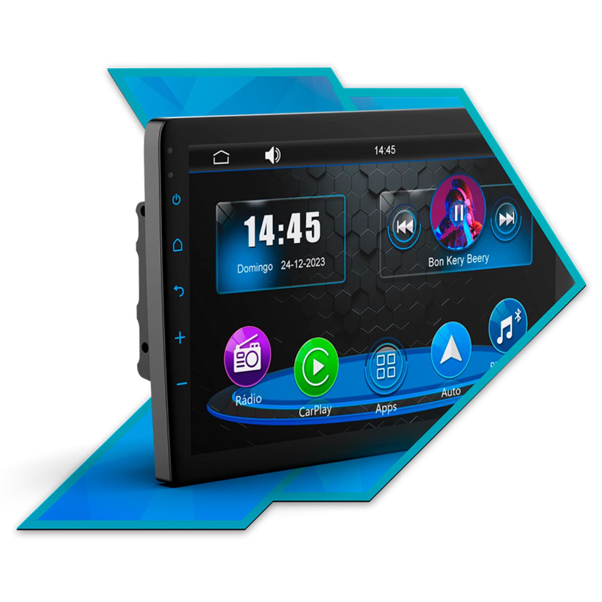 Multimídia 9 polegadas CarPlay Android Auto Espelhamento Android