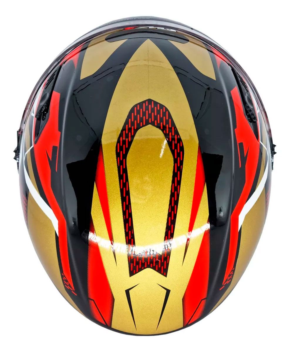 Capacete Moto Aberto FW3 X Open Up Fox 56 Viseira Cristal 2mm