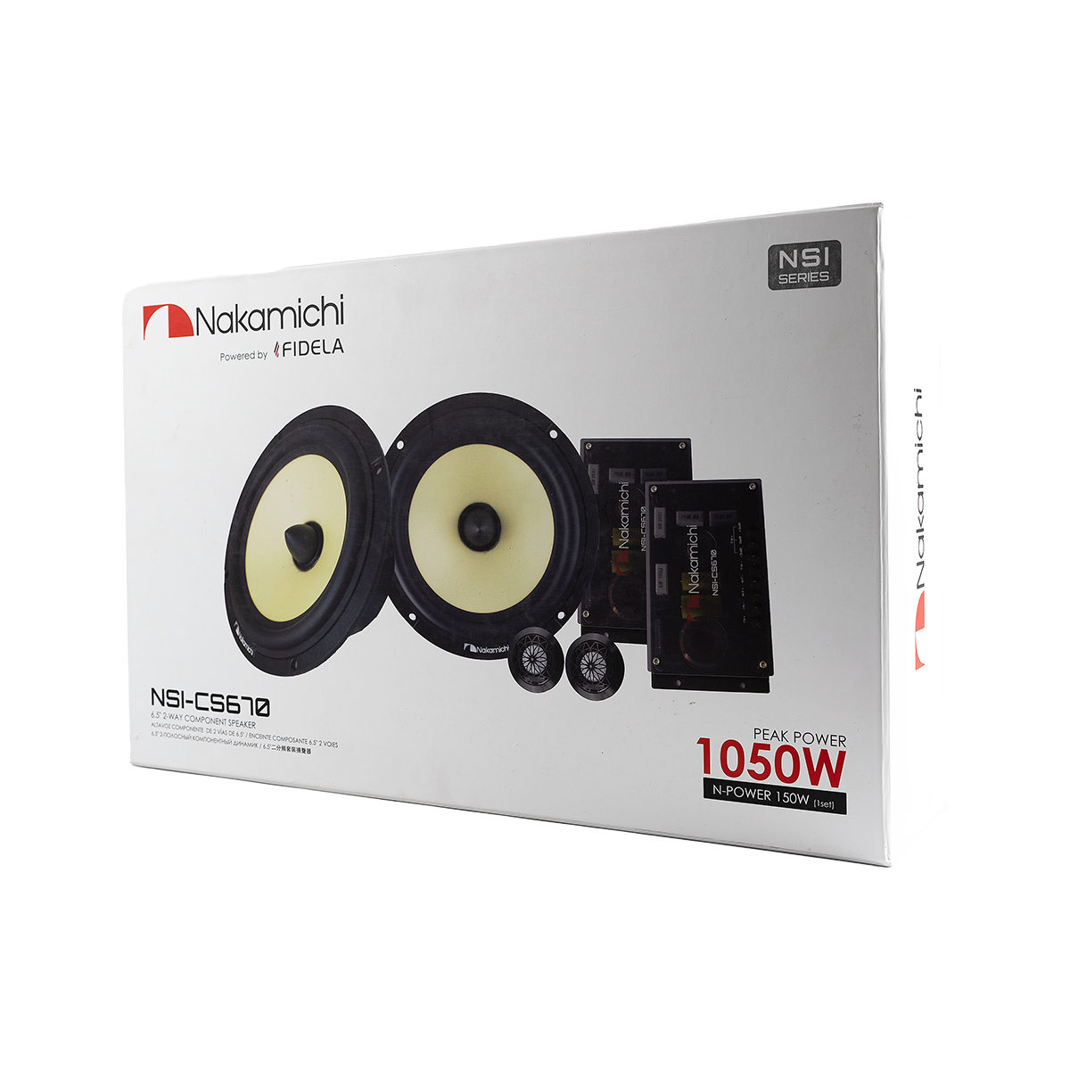 Kit Alto-Falantes 2 Vias Alto Falantes 6,5 Polegadas com Tweeters